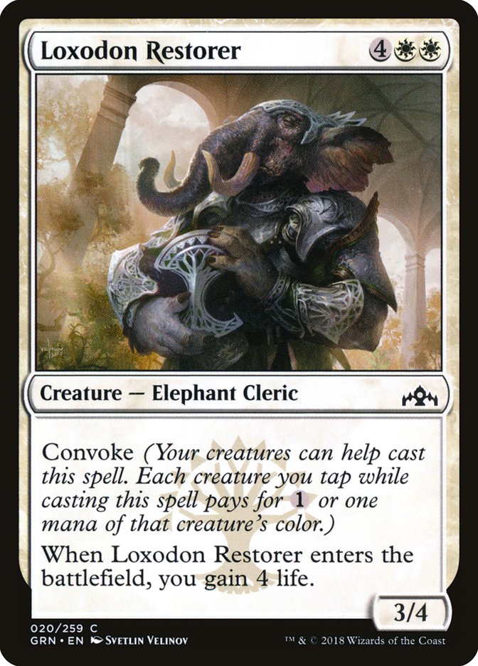 Restauratrice loxodon [Guildes de Ravnica]