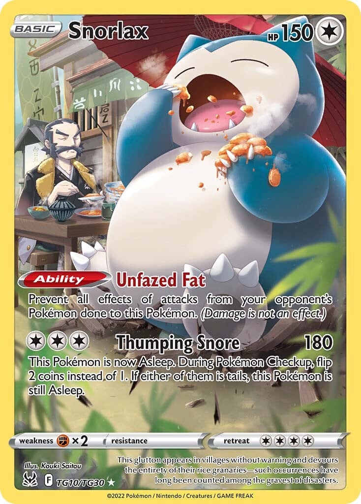 Snorlax (TG10/TG30) [Espada y Escudo: Origen Perdido]