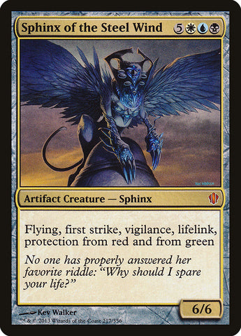 Esfinge del Viento de Acero [Commander 2013]