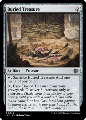 Tesoro enterrado [Las cavernas perdidas de Ixalan]