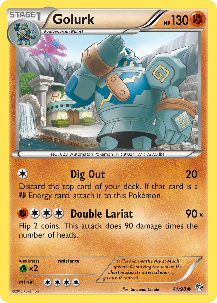 Golemastoc (41/98) [XY: Origines Antiques]