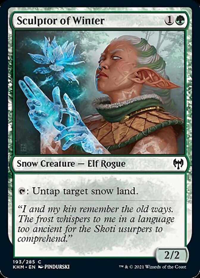 Sculpteur d'hiver [Kaldheim]