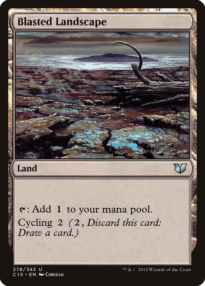 Paysage ravagé [Commander 2015]