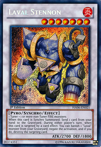 Laval Stennon [HA06-FR021] Secret Rare