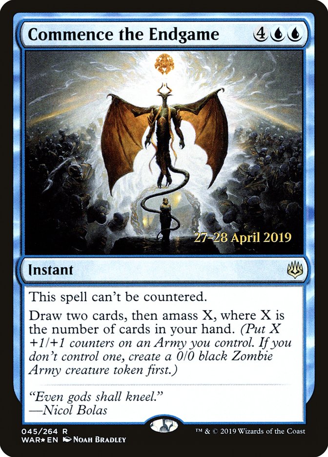 Commencez l'Endgame [Promos de l'Avant-première La Guerre des Planeswalkers]