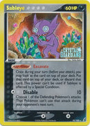 Sableye (10/100) (Estampado) [EX: Guardianes de Cristal]
