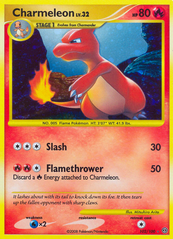 Charmeleon (102/100) [Diamante & Perla: Frente Tormentoso]