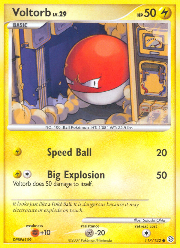 Voltorb (117/132) [Diamante & Perla: Maravillas Secretas]