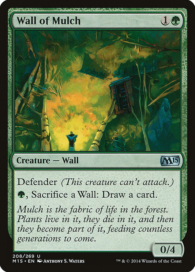 Mur de paillis [Magic 2015]