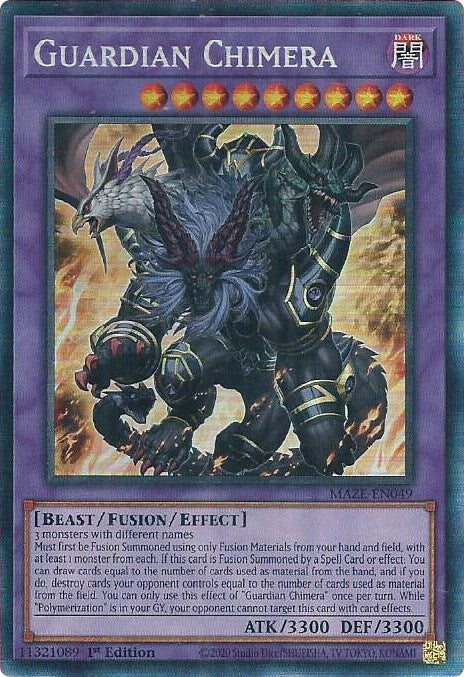 Guardian Chimera [MAZE-SP049] Collector's Rare