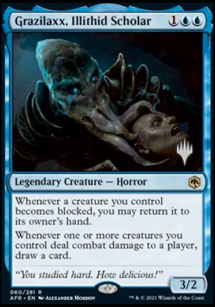 Grazilaxx, érudit flagelleur mental (pack promo) [Donjons & Dragons : Aventures dans les Royaumes Oubliés - Promos]