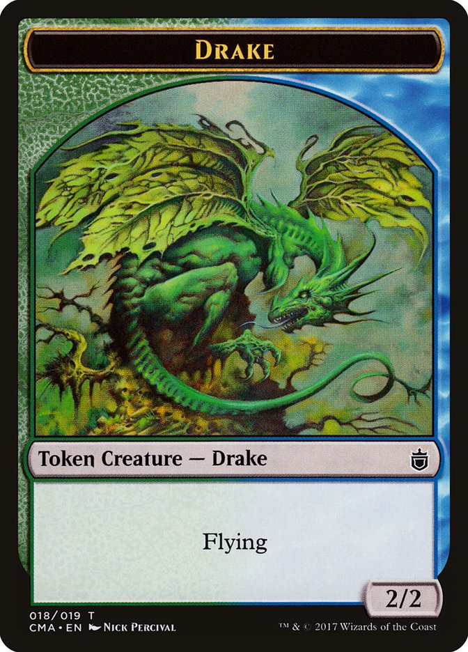 Ficha de Drake [Commander Anthology Tokens]