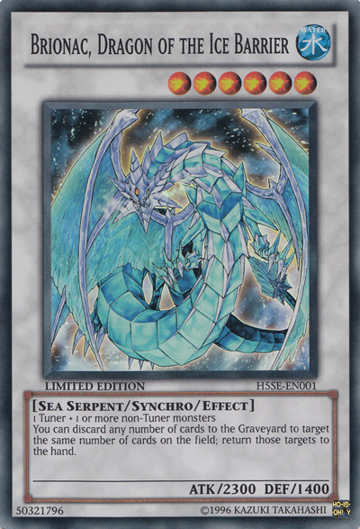 Brionac, Dragon de la Barrière de Glace [H5SE-FR001] Super Rare