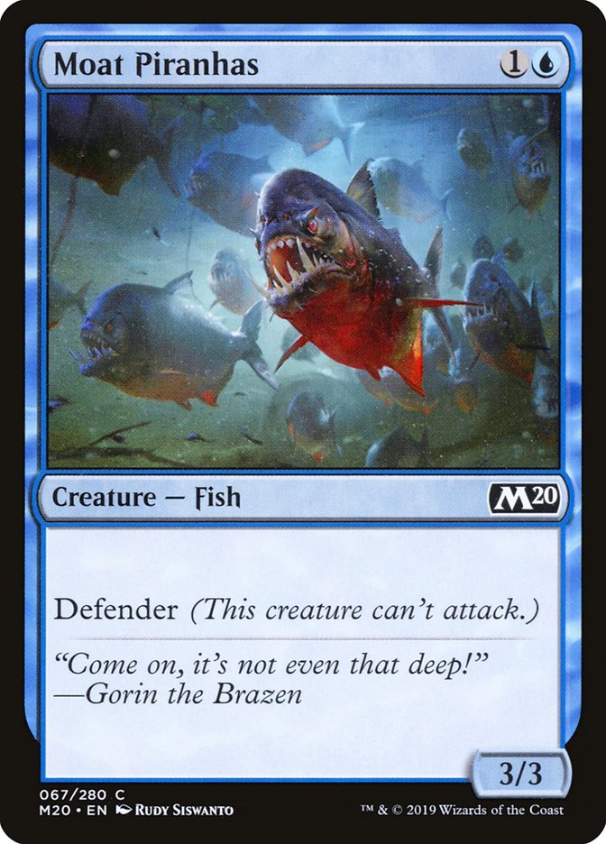 Piranhas des douves [Édition de base 2020]