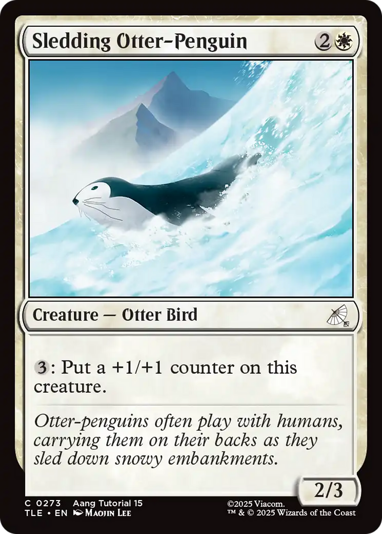 Nutria-Pingüino en Trineo (0273) [Avatar: La Leyenda de Aang: Eterno-Legal]