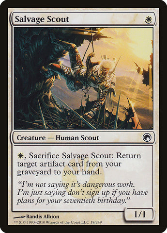 Explorador de recuperación [Cicatrices de Mirrodin]