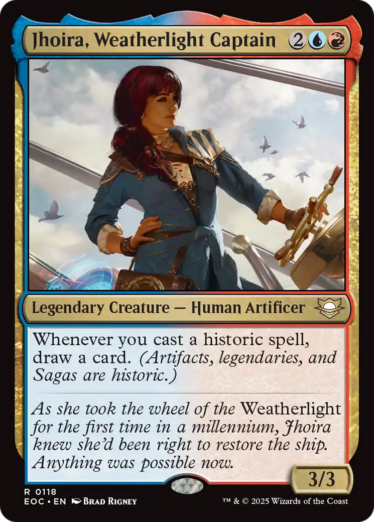 Jhoira, capitaine du Vaisseauvol [Commander : Aux confins de l'éternité]