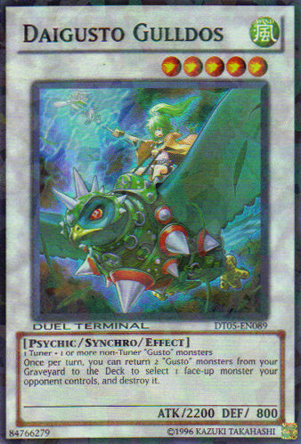 Daigusto Gulldos [DT05-EN089] Súper Rara