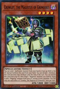 Crowley, el Magíster de Grimorios [GEIM-EN001] Super Rara