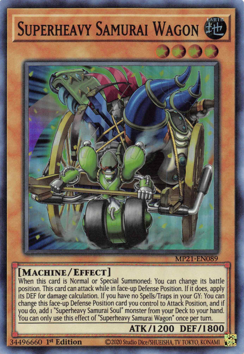 Samouraï Supralourd Wagon [MP21-FR089] Super Rare