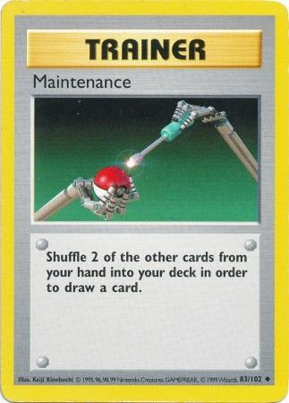 Entretien (83/102) [Set de base Shadowless Illimité]