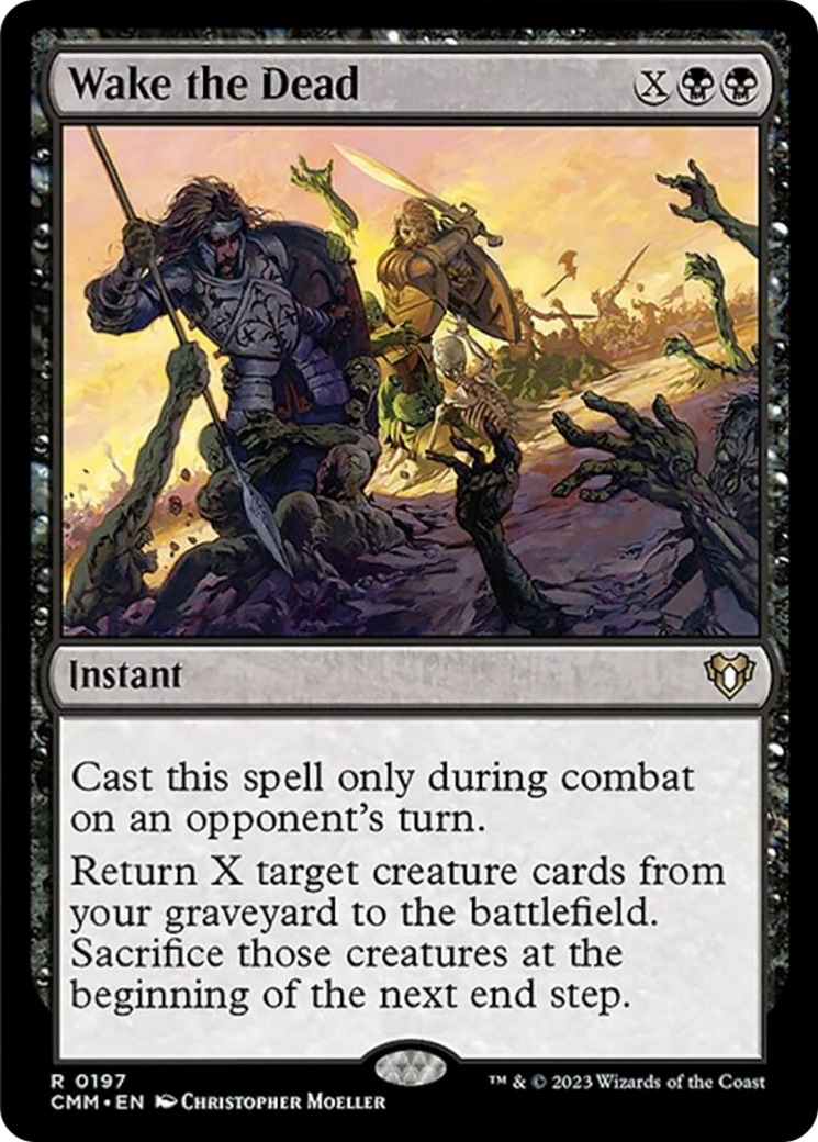 Réveil des morts [Commander Masters]