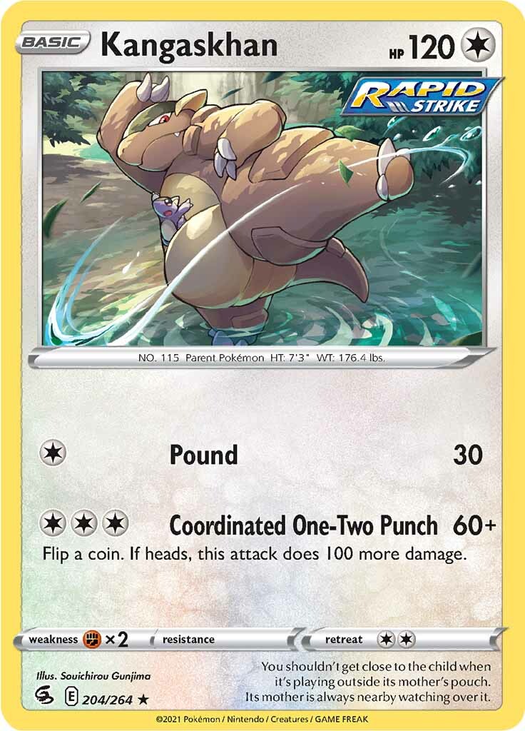 Kangaskhan (204/264) [Espada y Escudo: Golpe Fusión]