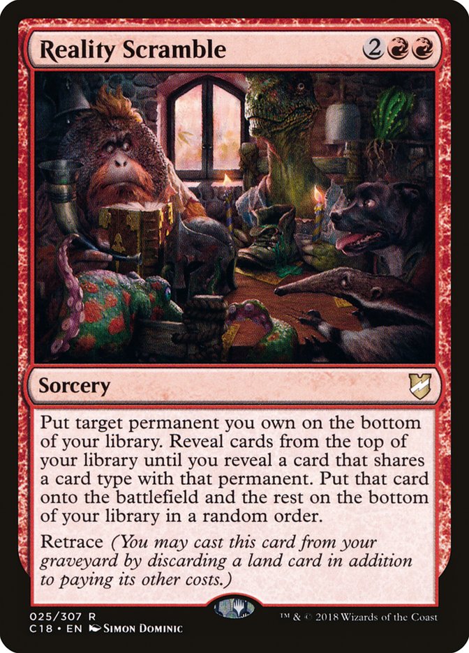 Caos de la realidad [Commander 2018]