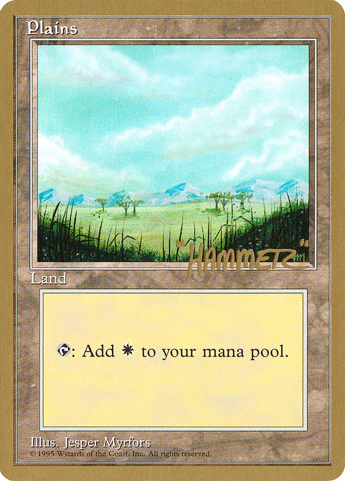 Plaine (shr365) (Shawn "Hammer" Regnier) [Pro Tour Collector Set]