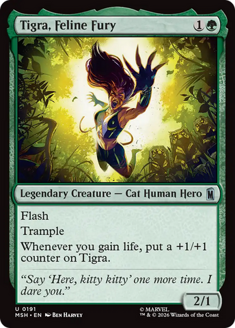 Tigra, Furia Felina [Marvel Super Héroes]