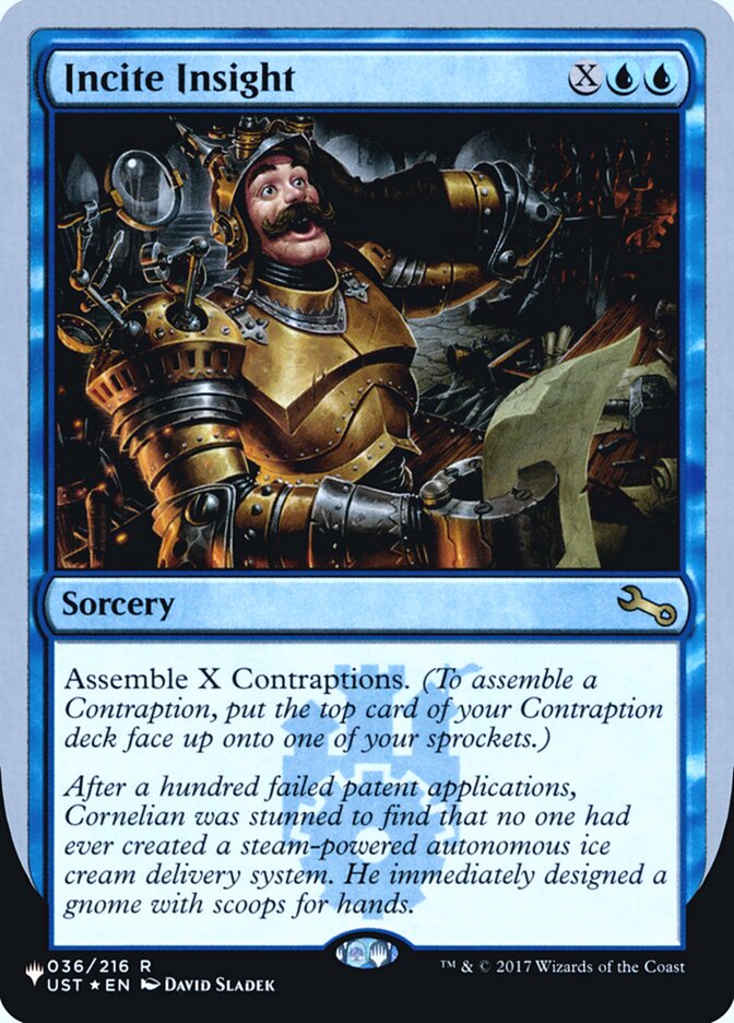 Incite Insight (Édition Foil Unfinity) [The List]