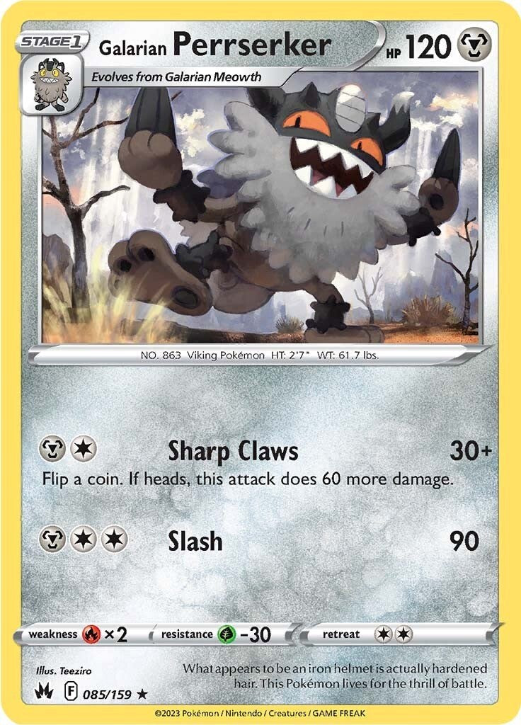 Perrserker de Galar (085/159) [Espada y Escudo: Cenit Supremos]