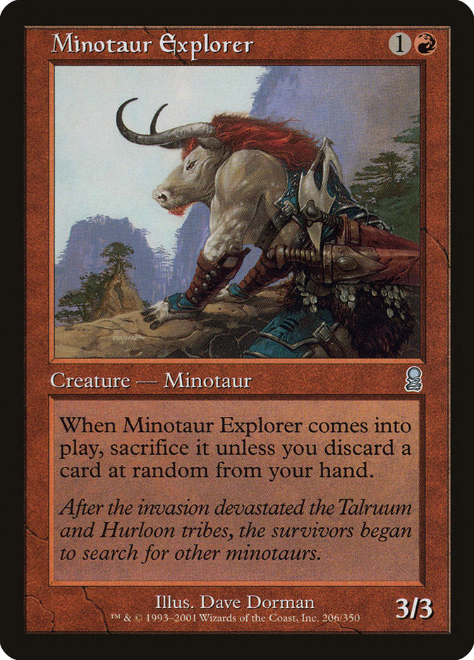 Minotaure explorateur [Odyssée]