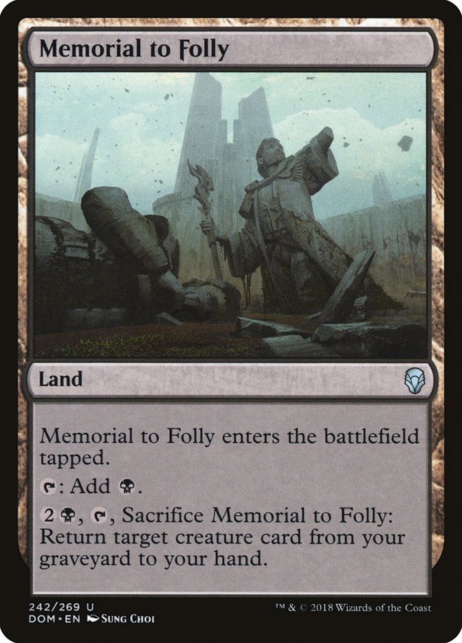 Mémorial à la Folie [Dominaria]