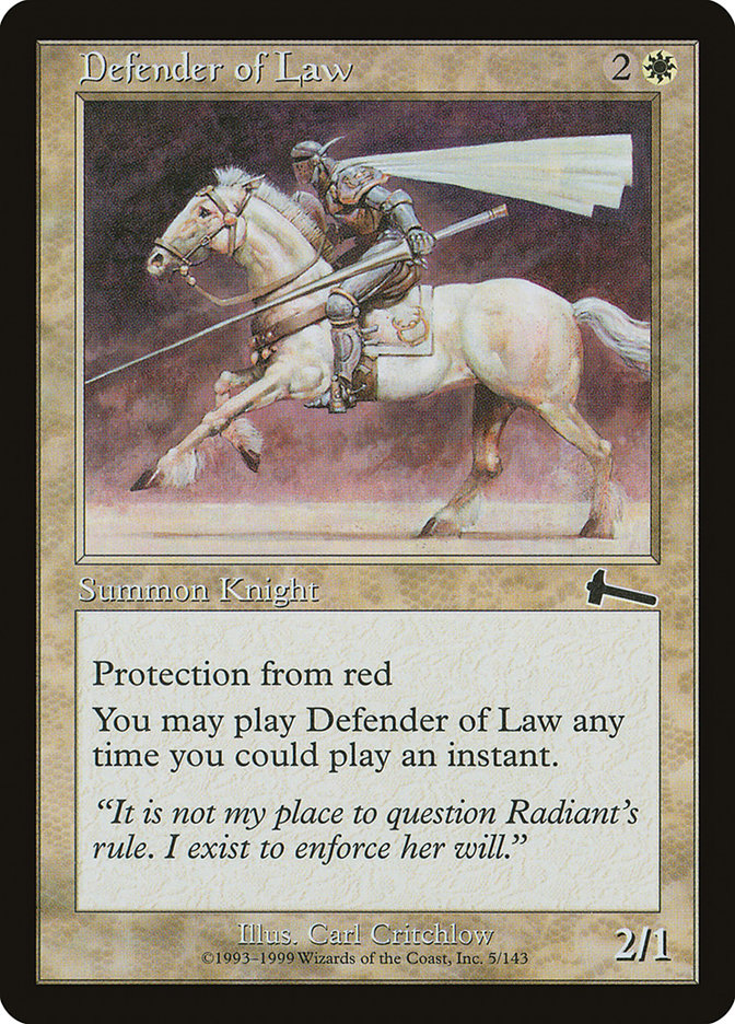 Défenseur de la loi [L'Héritage d'Urza]