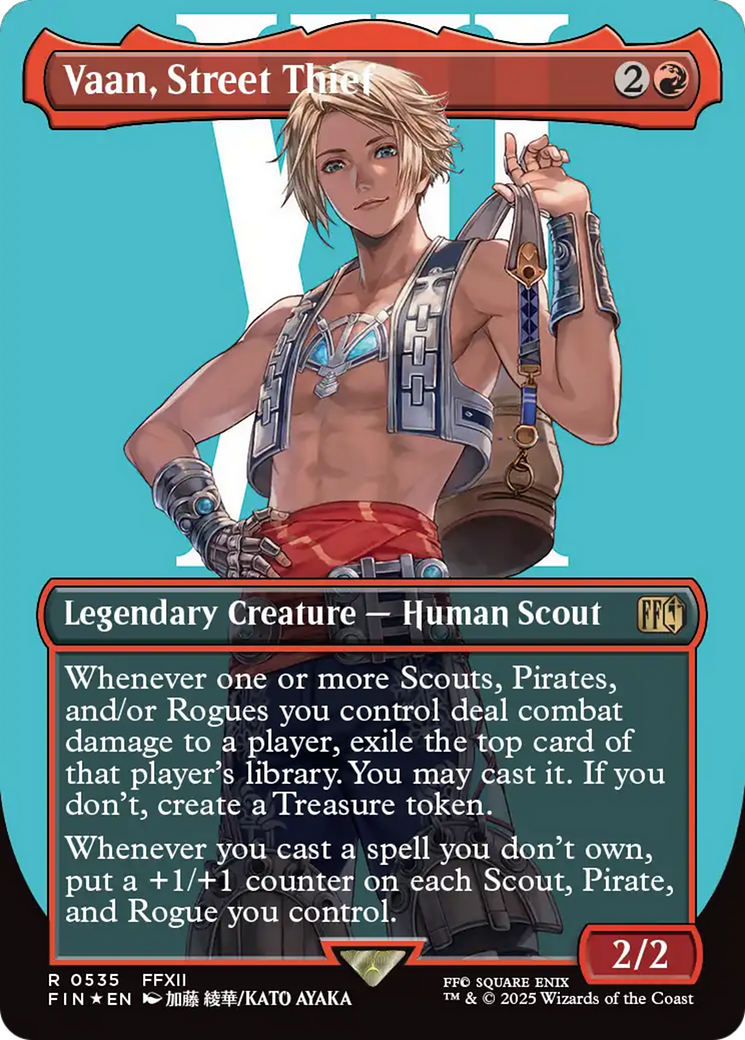 Vaan, Voleur des rues (Sans bordure) (Feuilleté intensifié) [FINAL FANTASY]