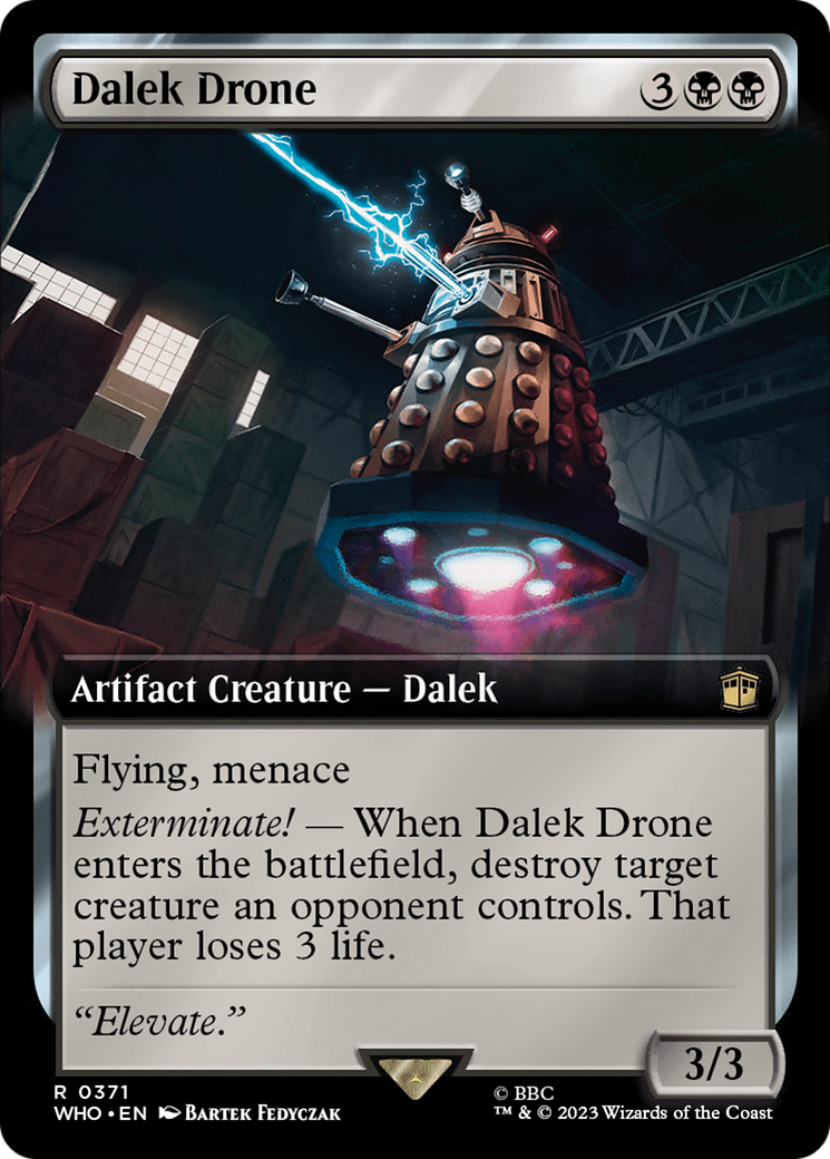 Drone Dalek (Extended Art) [Doctor Who]