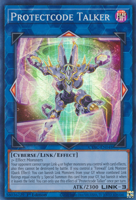 Protetor de Código Falante [CYAC-ES048] Super Rara