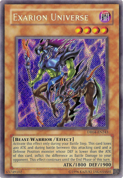 Univers Exarion [DR04-FR243] Secrète Rare