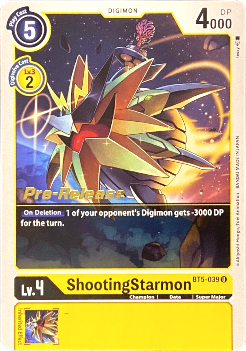 ShootingStarmon [BT5-039] [Promocionales de pre-lanzamiento Batalla de Omni]