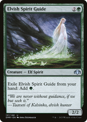 Guía espiritual élfica [Dominaria Remasterizada]