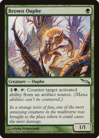 Ouphe pardo [Mirrodin]