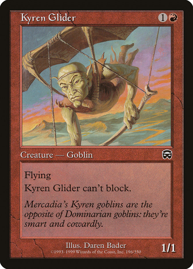 Kyren, planeur [Masques de Mercadia]