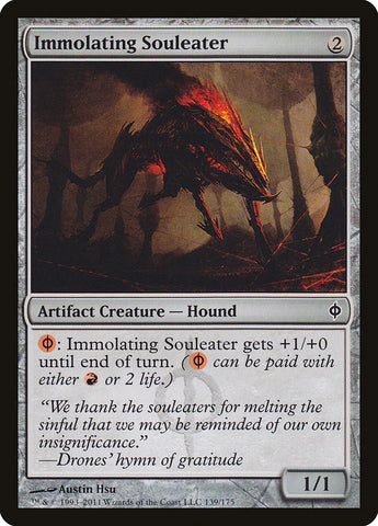 Devorador de almas inmolador [Nueva Phyrexia]