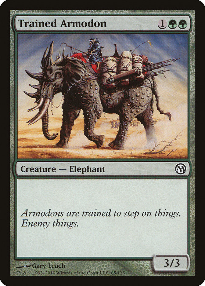 Armodon dressé [Duels of the Planeswalkers]