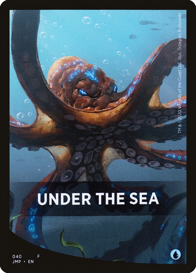 Carte Thème Sous la mer [Cartes recto Jumpstart]