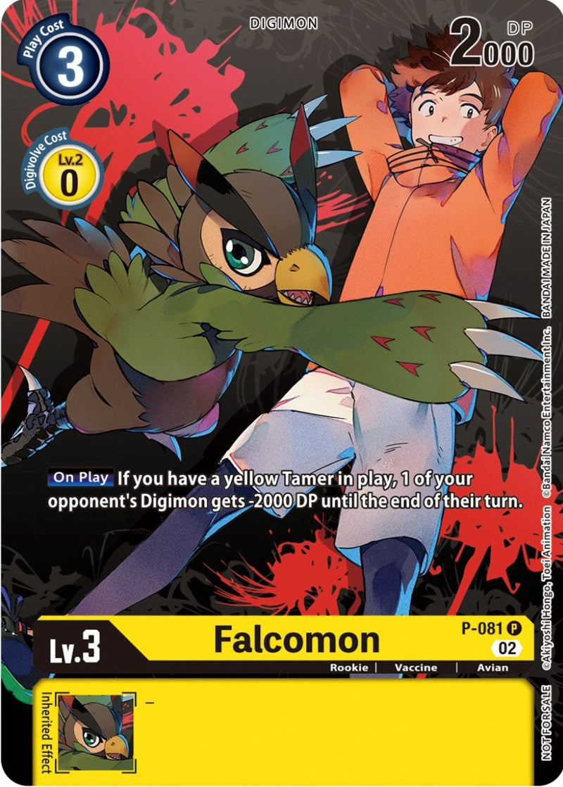 Falcomon [P-081] (Tamer Party Vol.7) [Cartas promocionales]