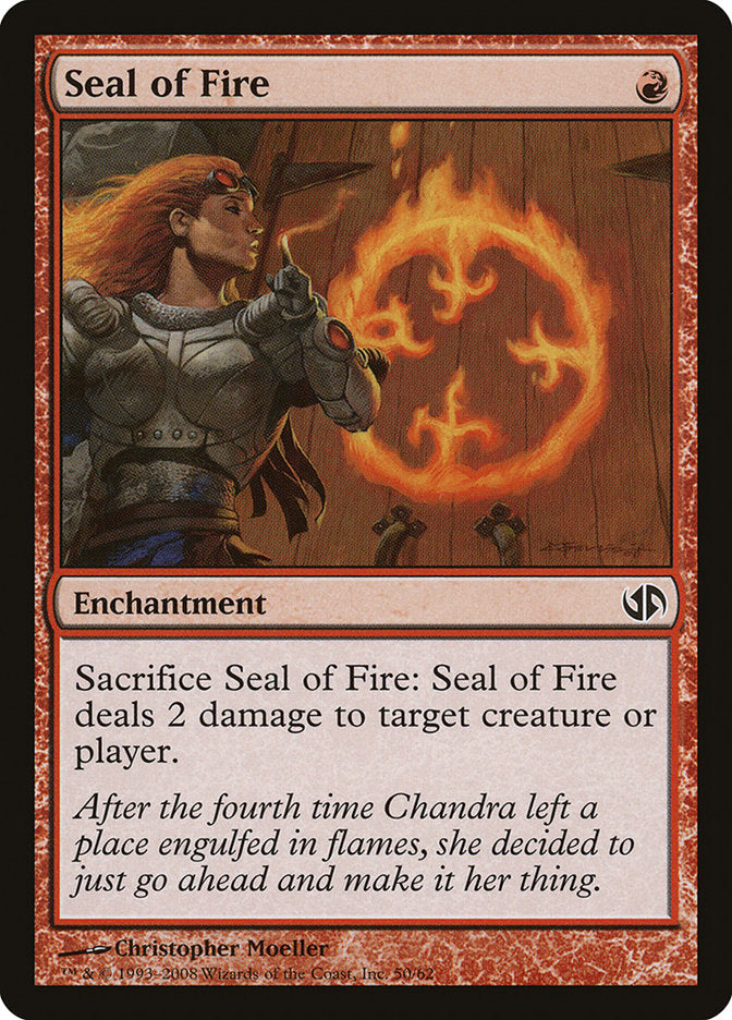 Sceau ardent [Duels de Planeswalkers: Jace vs. Chandra]