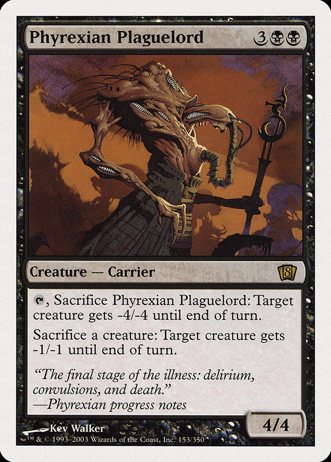 Seigneur de peste phyrexian [Huitième édition]