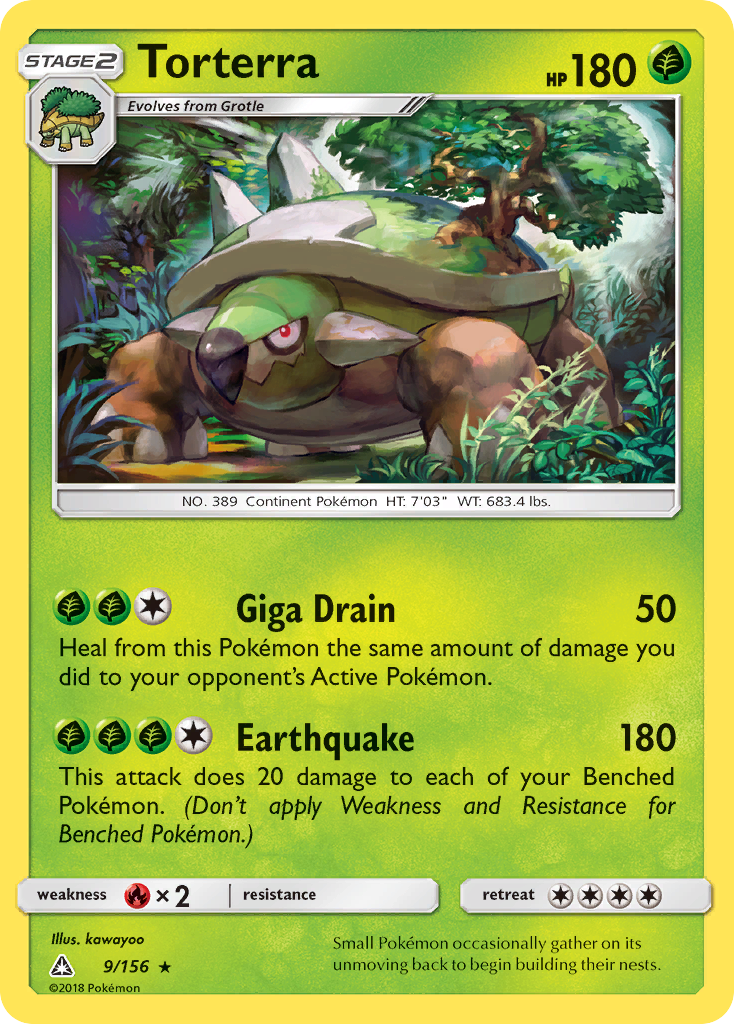 Torterra (9/156) [Soleil et Lune : Ultra-Prisme]